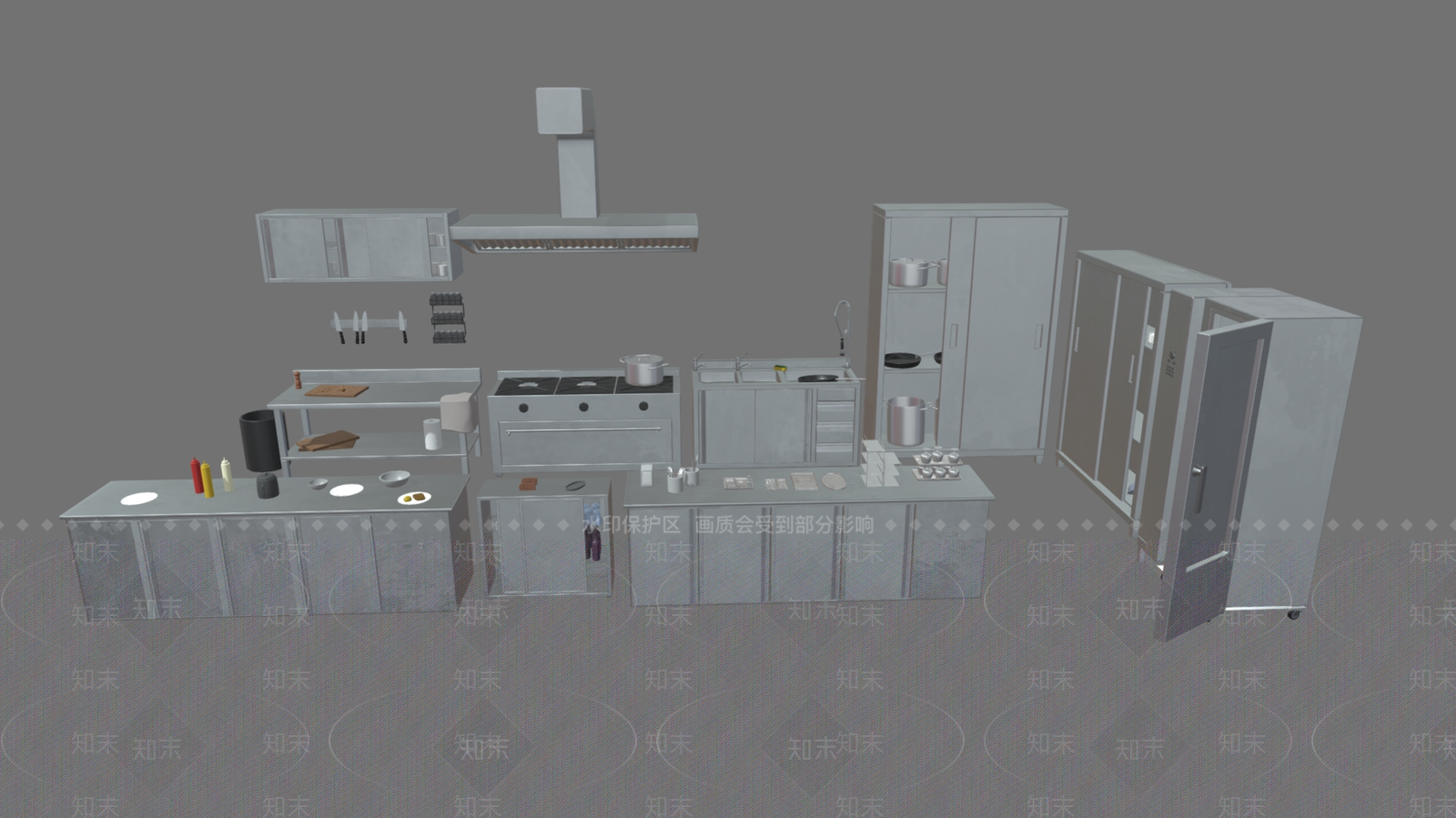 厨具3D模型下载【ID:1178022922】