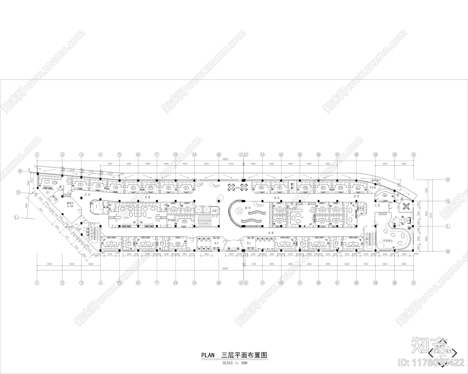 现代KTVcad施工图下载【ID:1178030422】