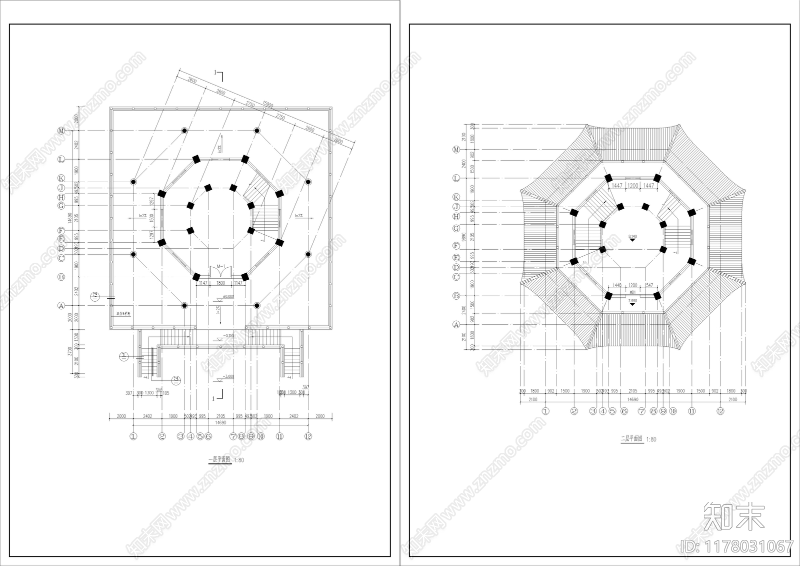 中式古建施工图下载【ID:1178031067】