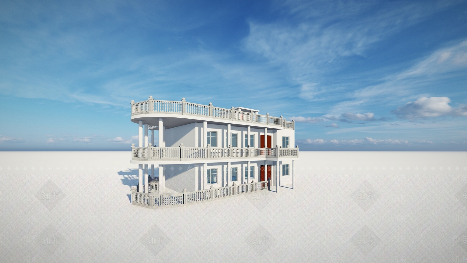 现代其他公共建筑SU模型下载【ID:1178039118】