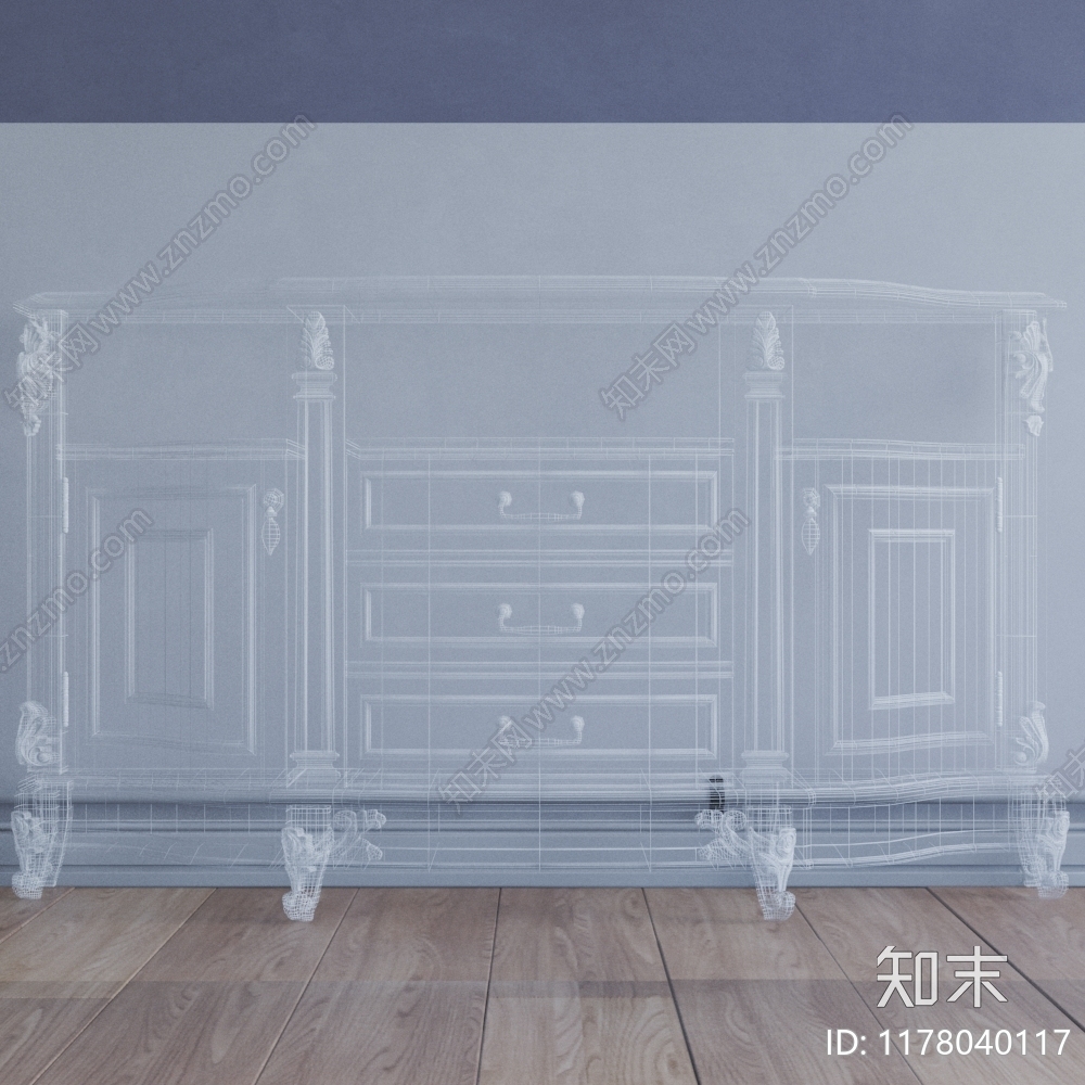 线框一框架结构贴图下载【ID:1178040117】