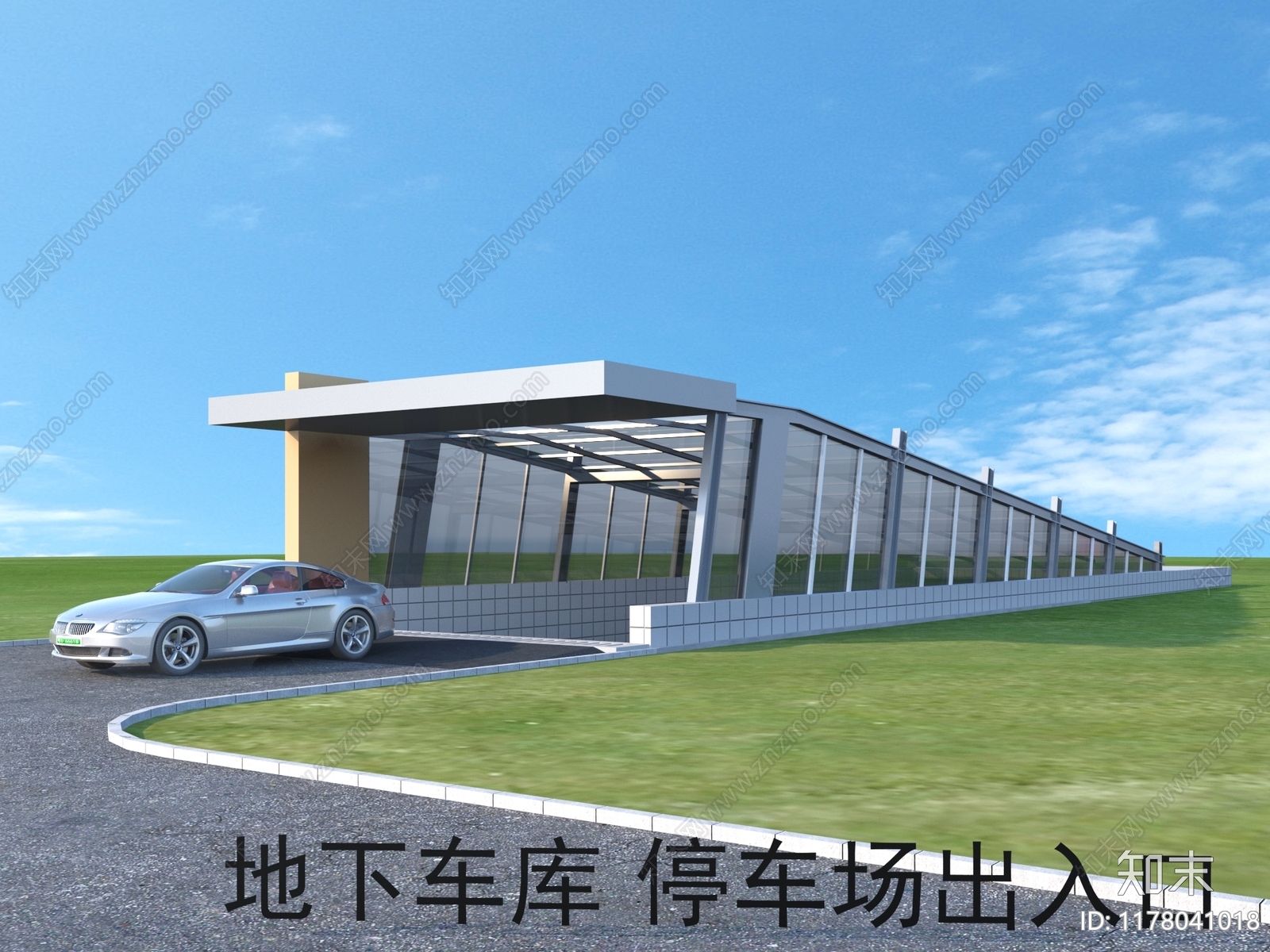 现代其他建筑外观3D模型下载【ID:1178041018】