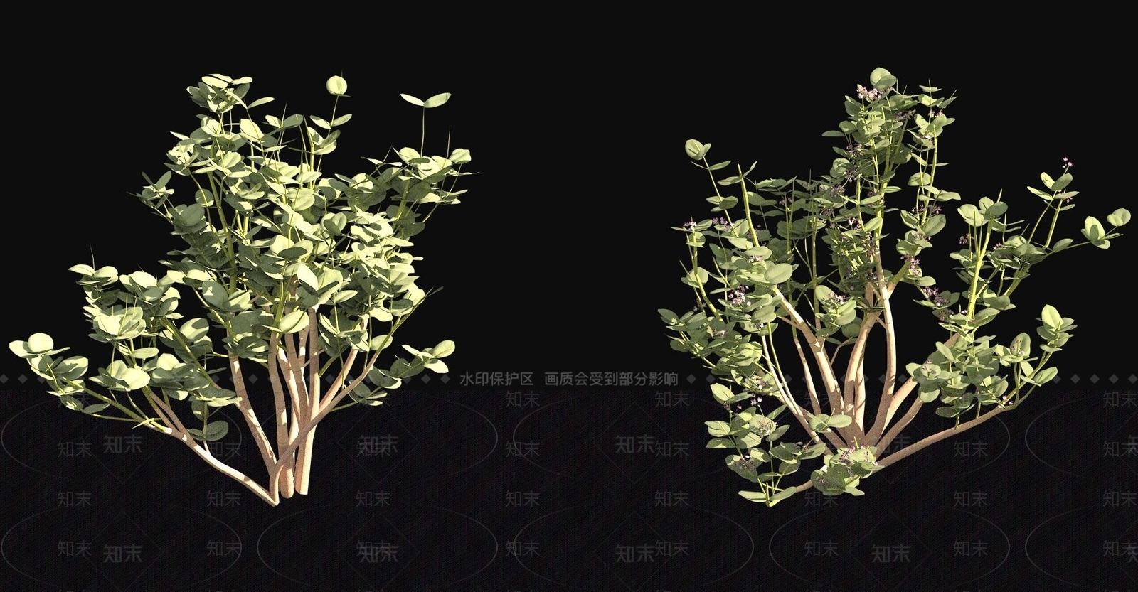 灌木3D模型下载【ID:1178057004】