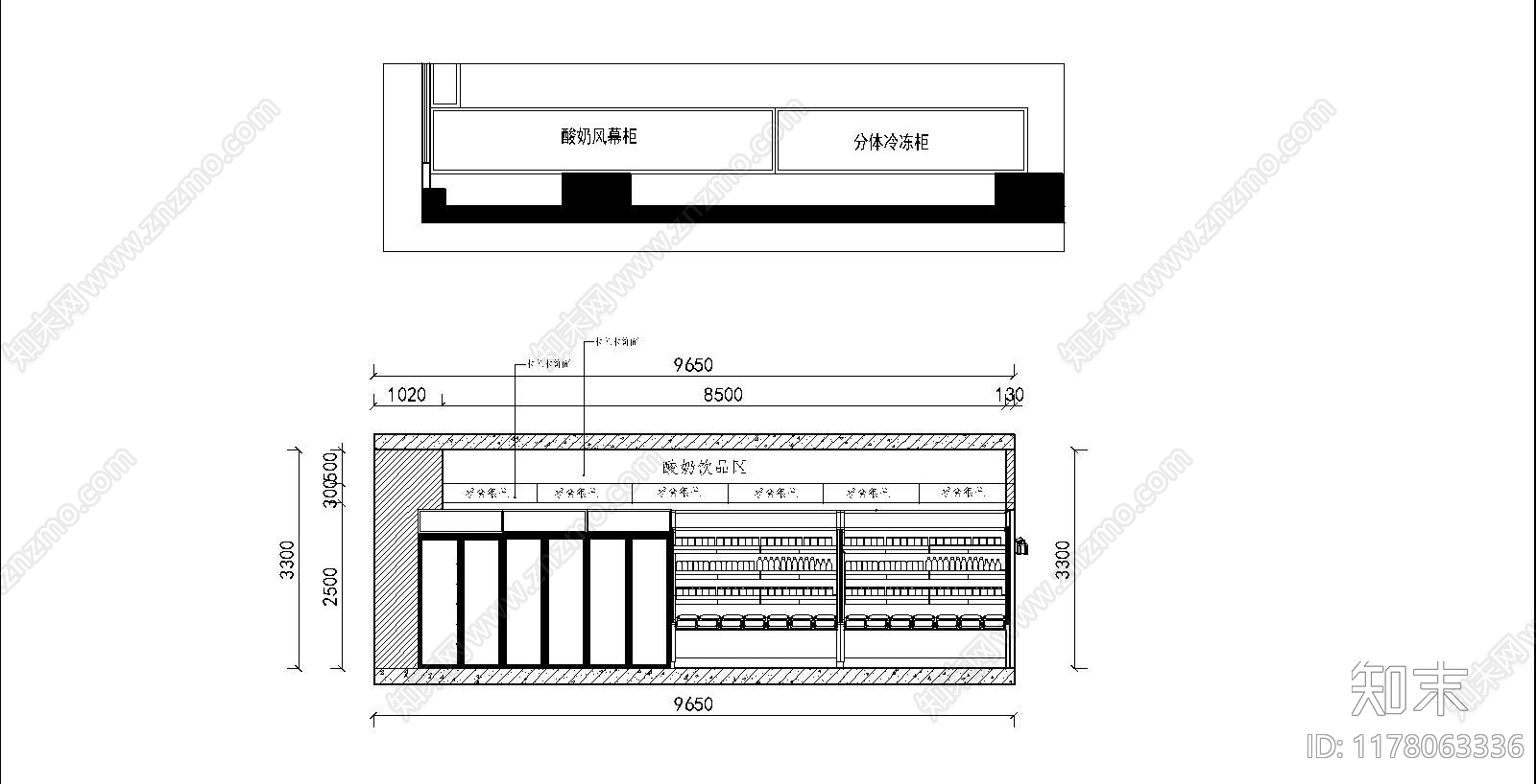 现代其他商业空间cad施工图下载【ID:1178063336】