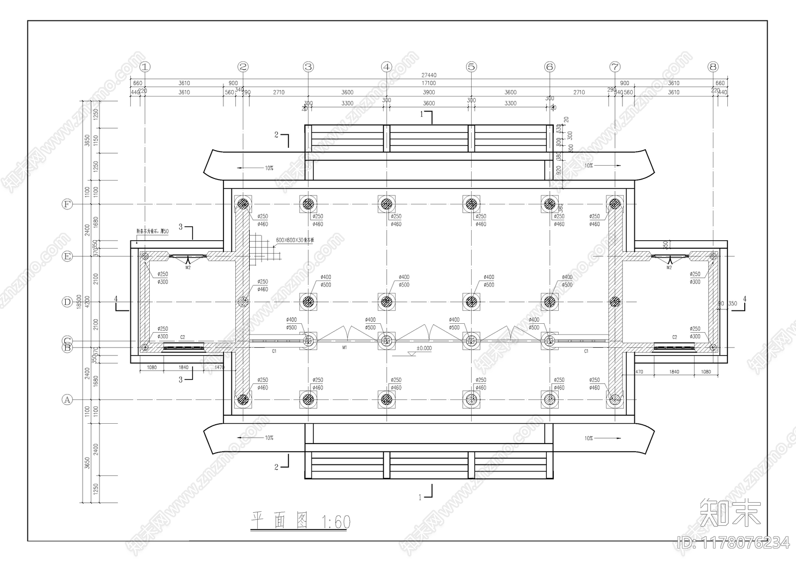 中式古建施工图下载【ID:1178076234】