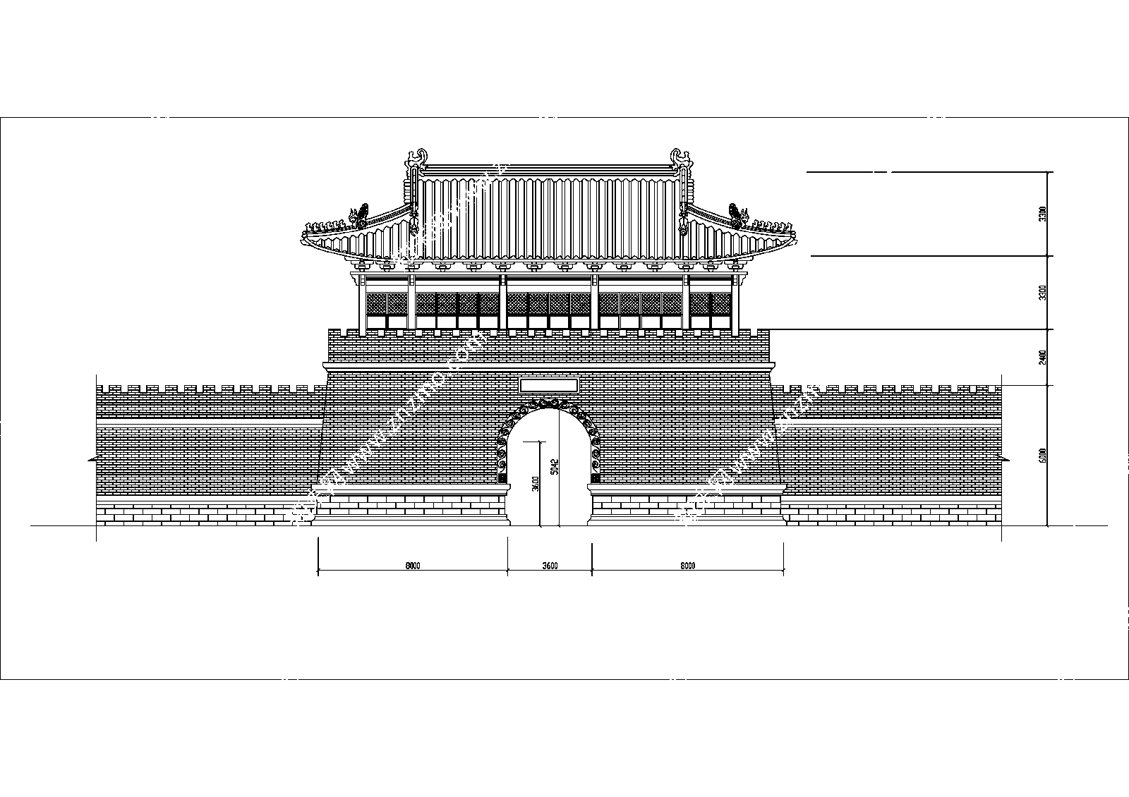 新中式古建施工图下载【ID:1178077648】