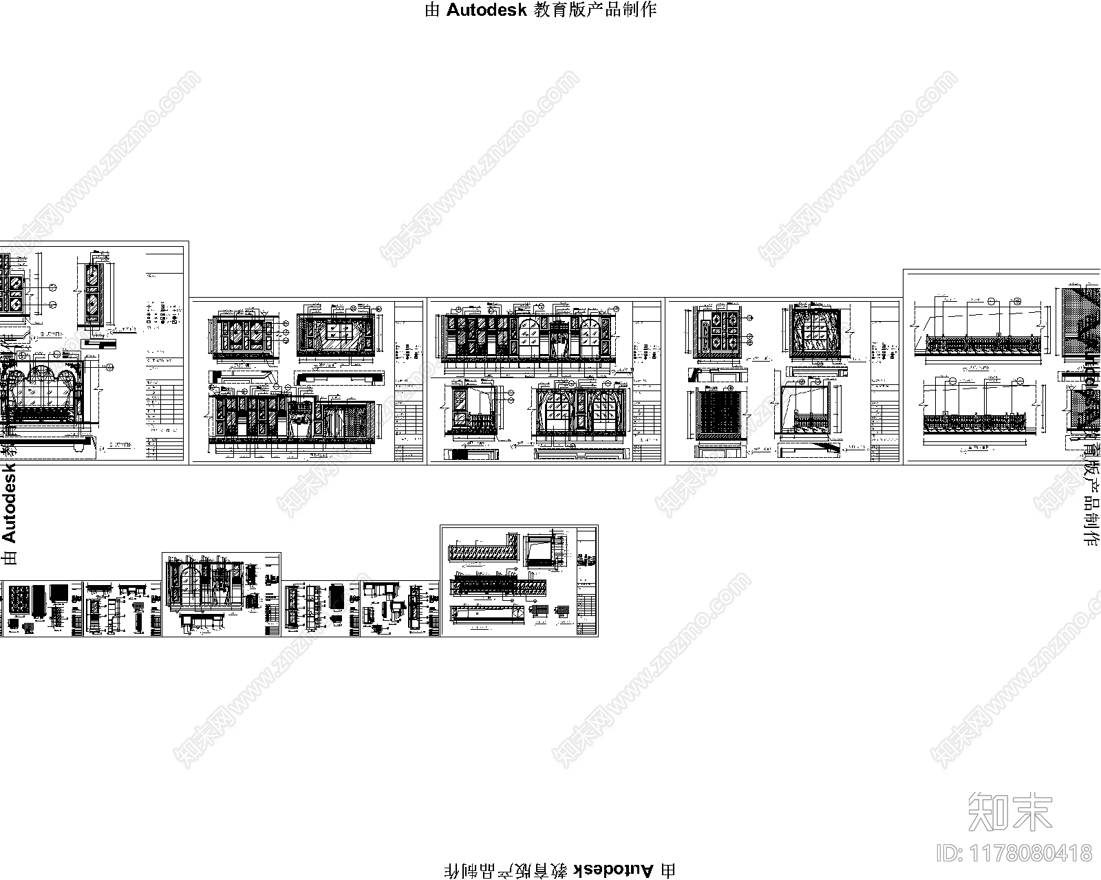 现代酒吧cad施工图下载【ID:1178080418】