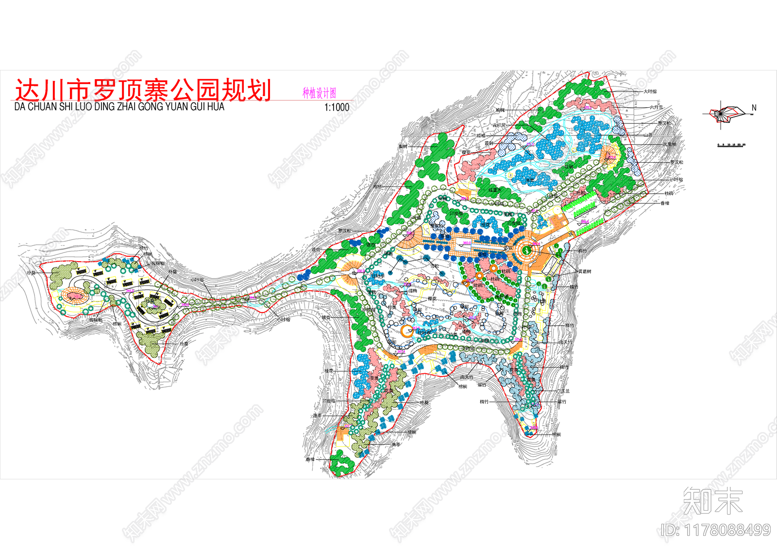 现代广场施工图下载【ID:1178088499】