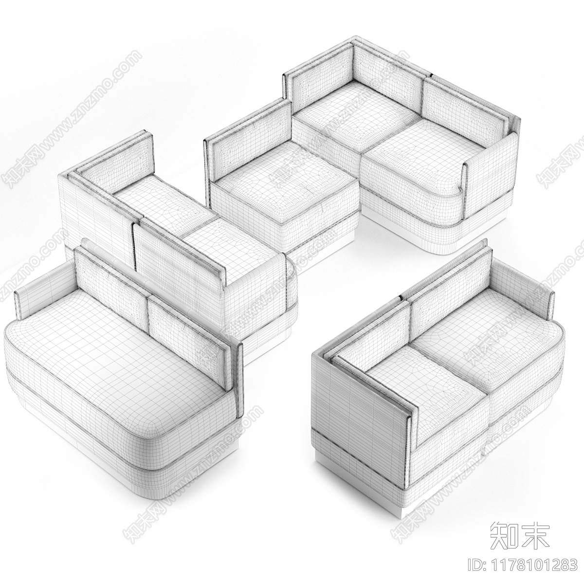 其他沙发3D模型下载【ID:1178101283】