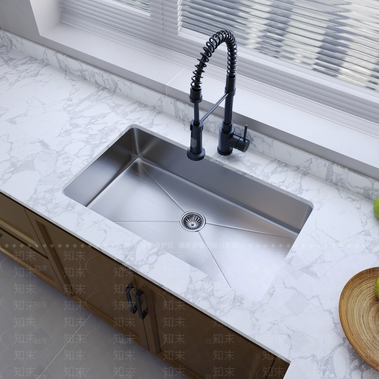 水槽3D模型下载【ID:1178108020】