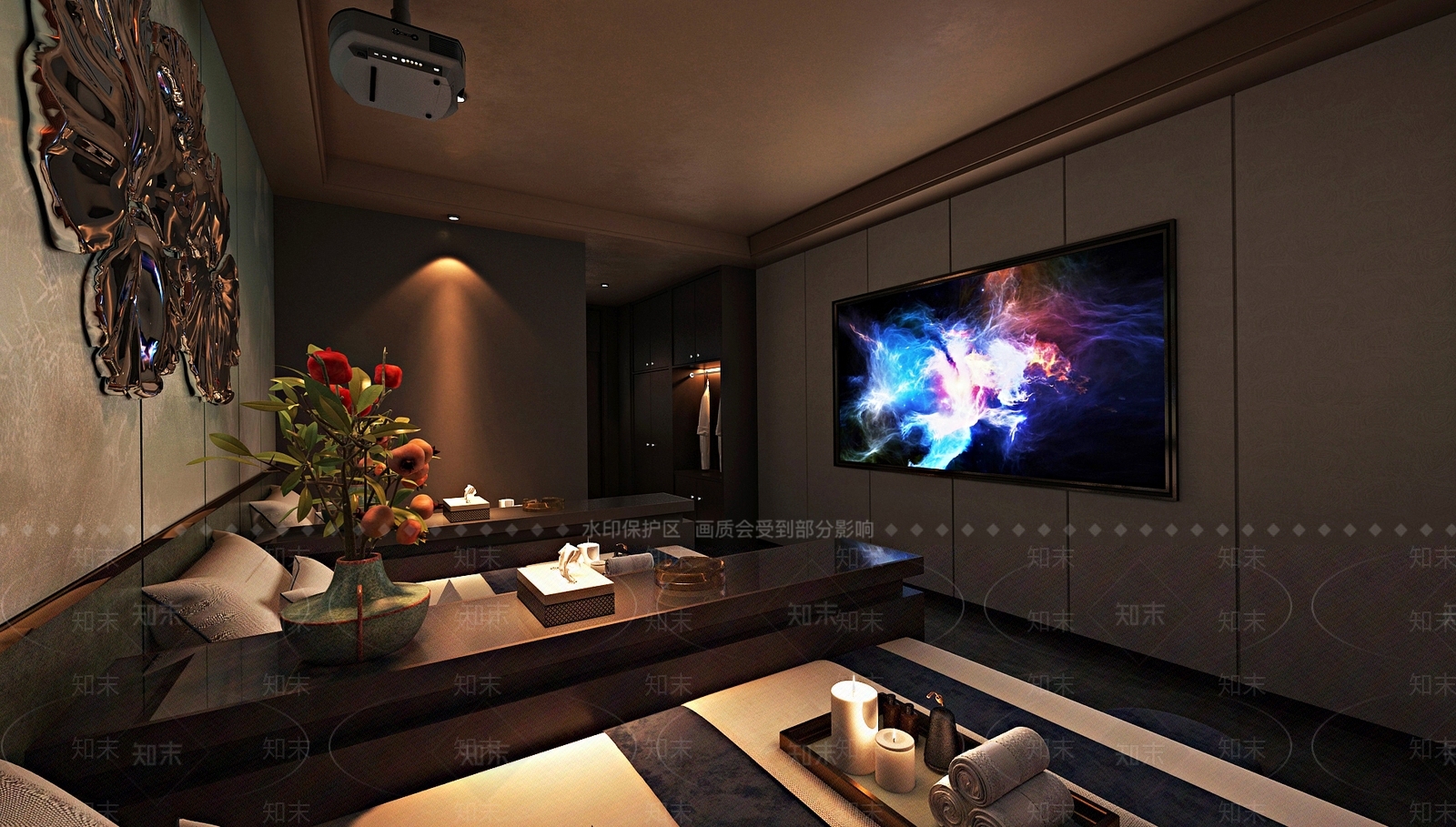 现代足浴店3D模型下载【ID:1178113953】