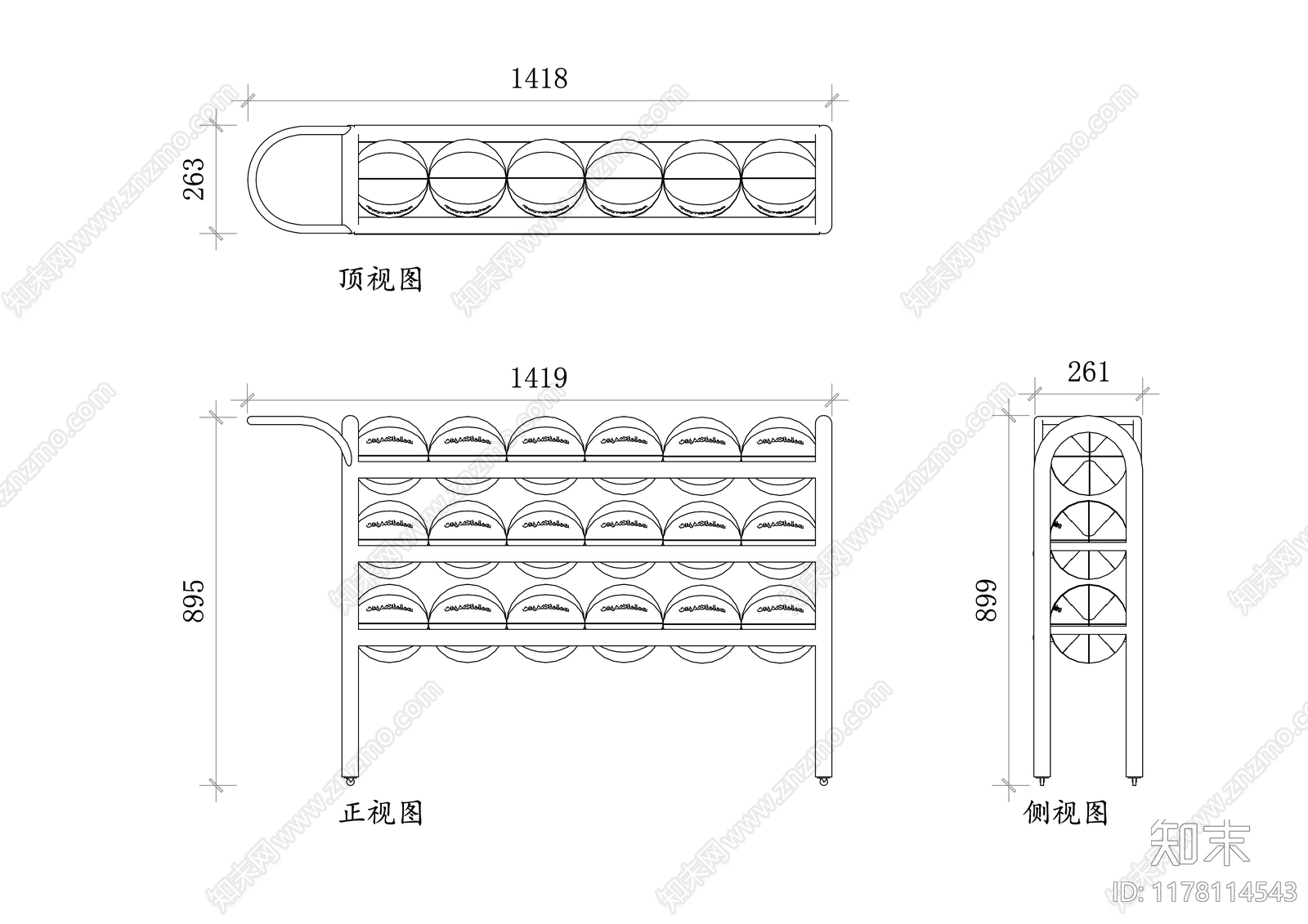 现代娱乐器材施工图下载【ID:1178114543】