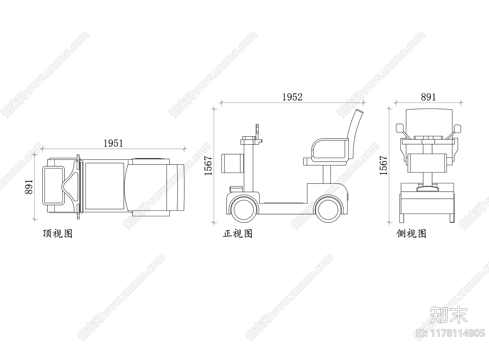 现代交通工具图库施工图下载【ID:1178114905】