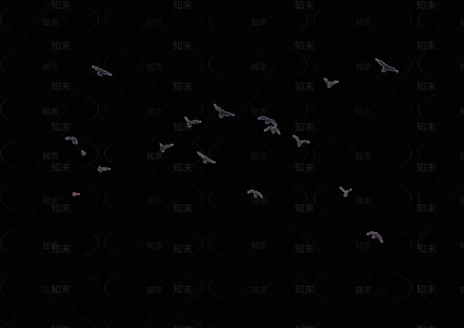 现代新中式风景贴图下载【ID:1178116237】