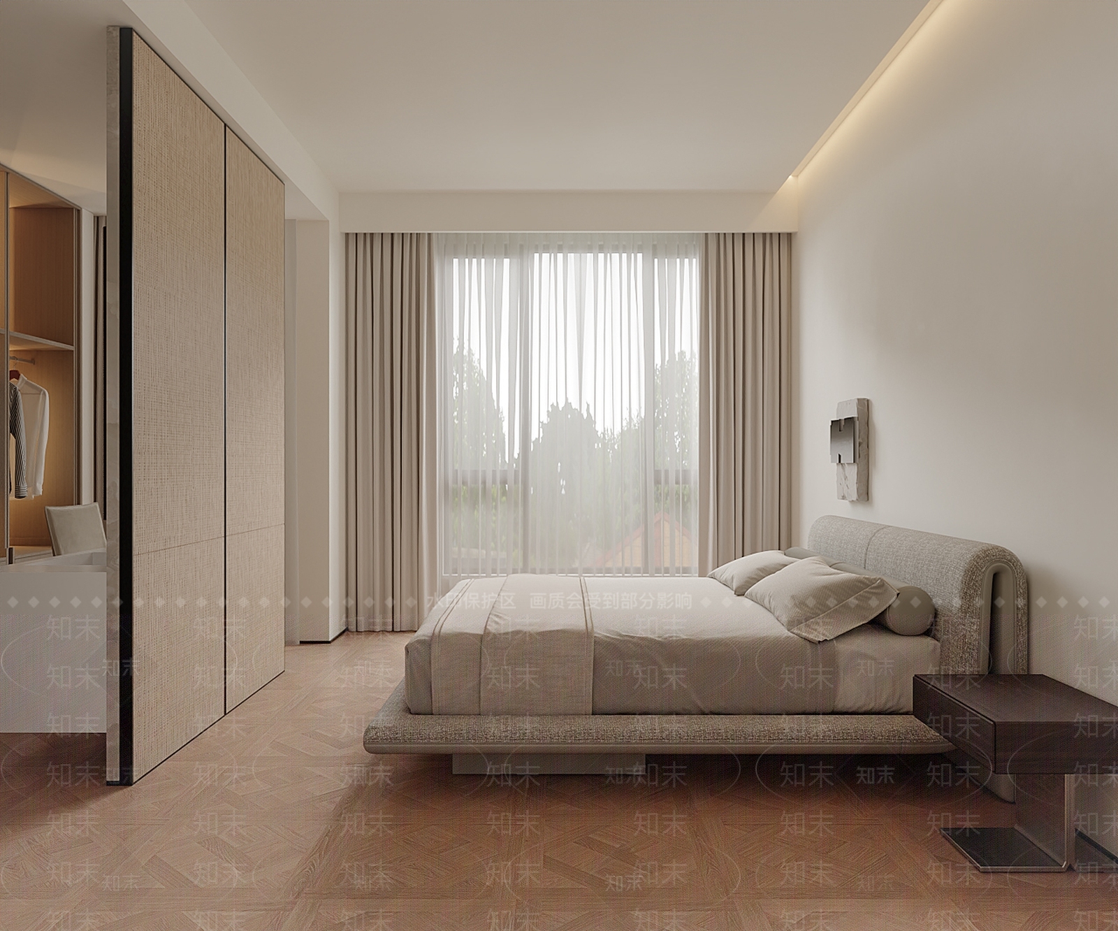 现代衣帽间3D模型下载【ID:1214846497】