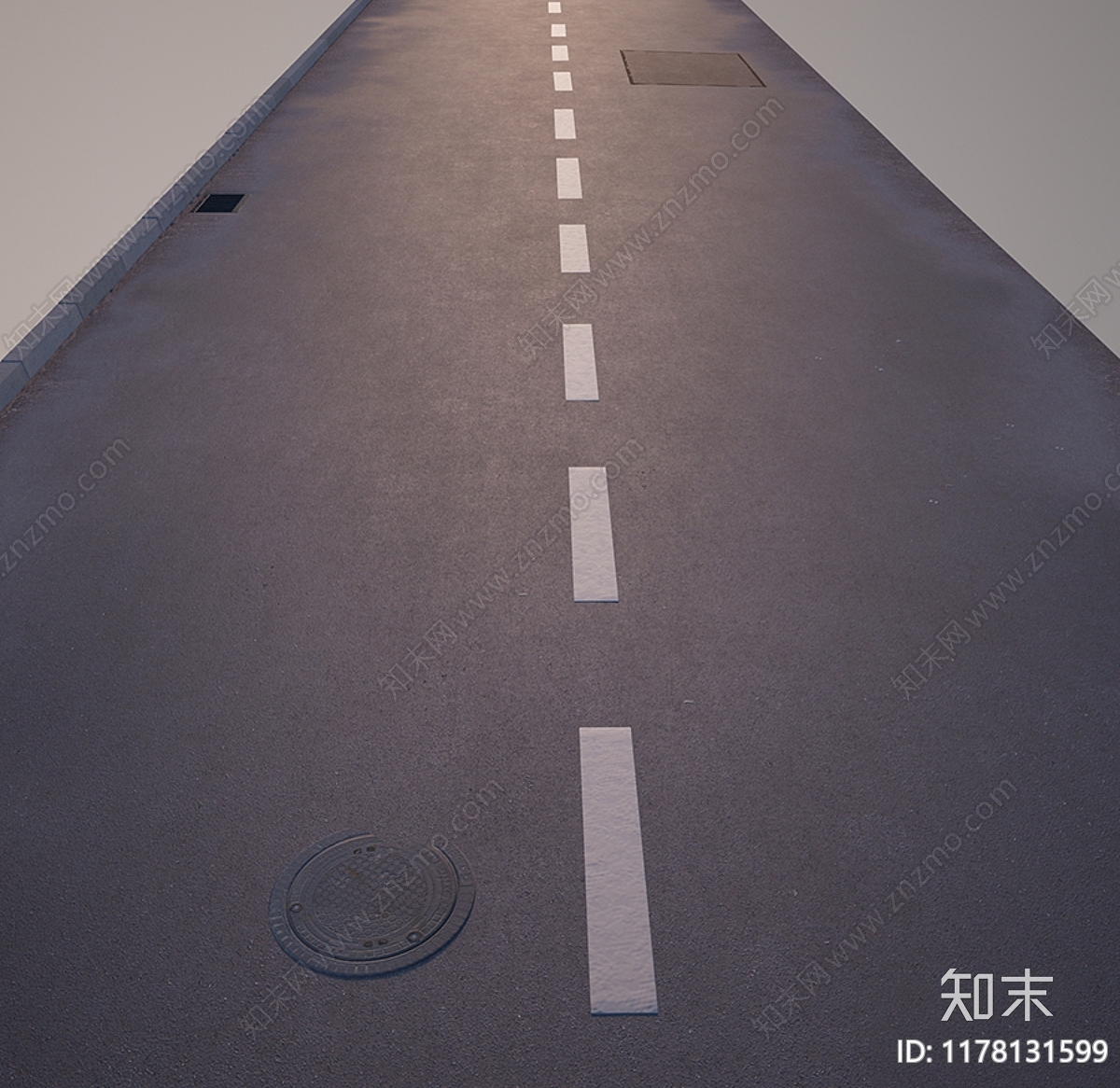 现代道路SU模型下载【ID:1178131599】