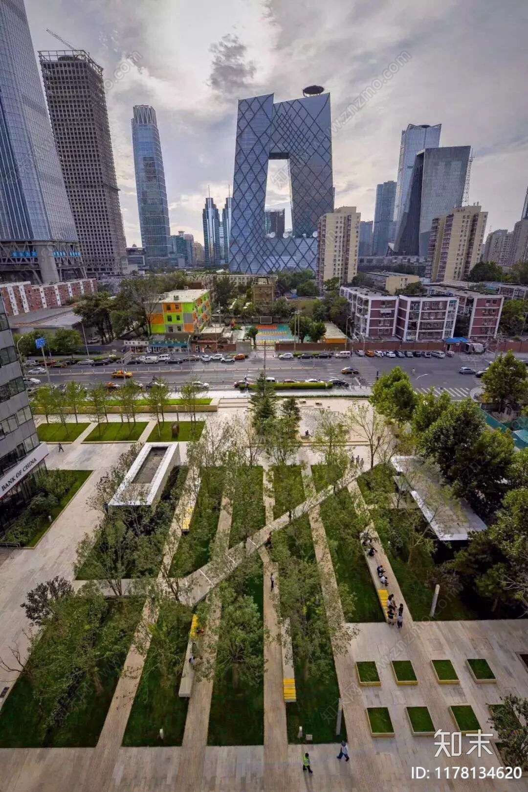 现代商业景观cad施工图下载【ID:1178134620】