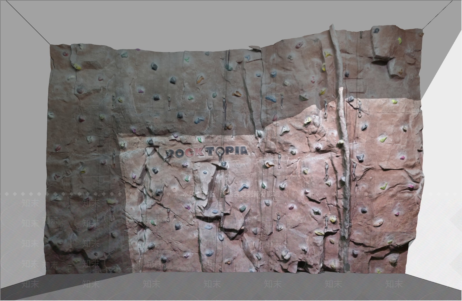 攀岩墙SU模型下载【ID:1178137014】