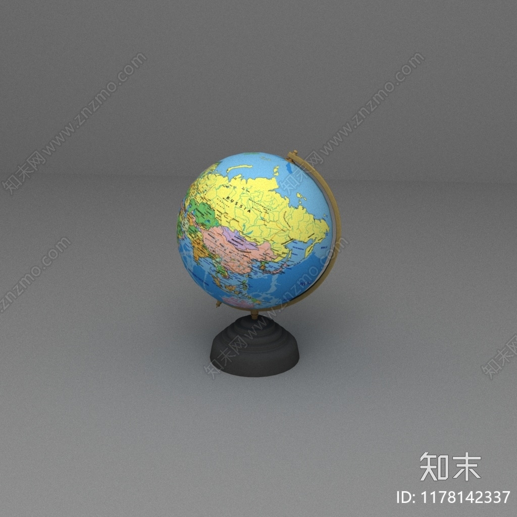 现代书房3D模型下载【ID:1178142337】