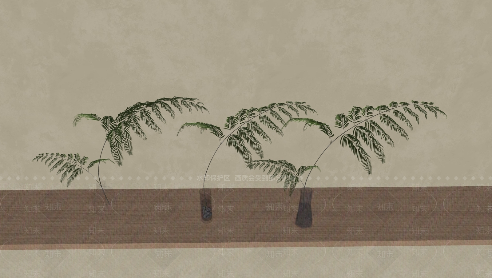 水生植物SU模型下载【ID:1178146783】