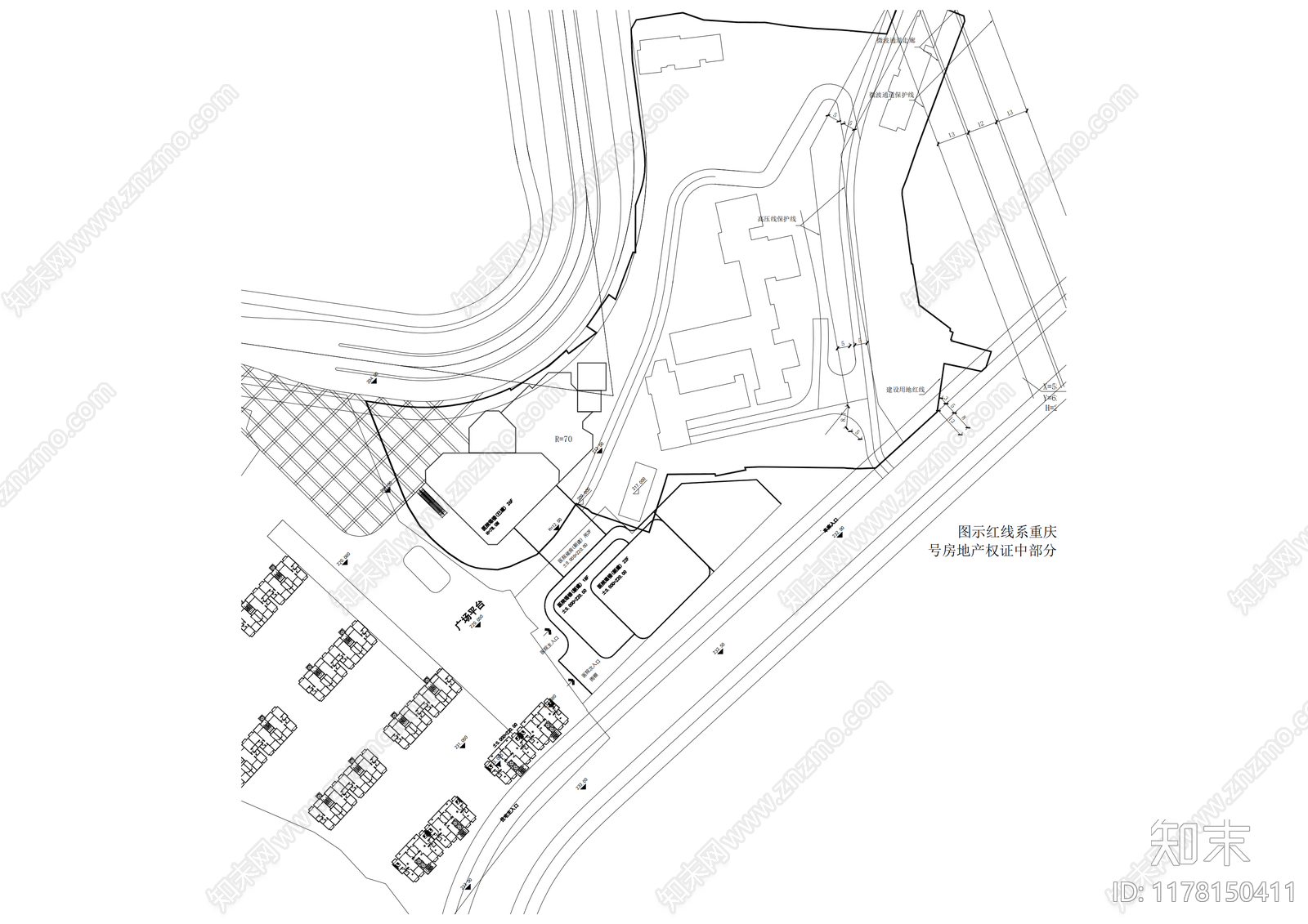 现代医院建筑施工图下载【ID:1178150411】