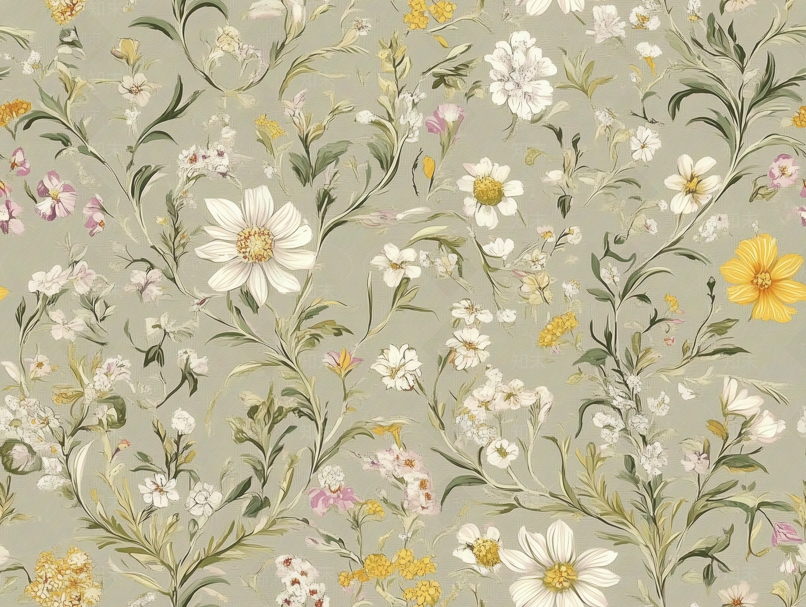 欧式复古花纹布纹贴图下载【ID:1178153827】