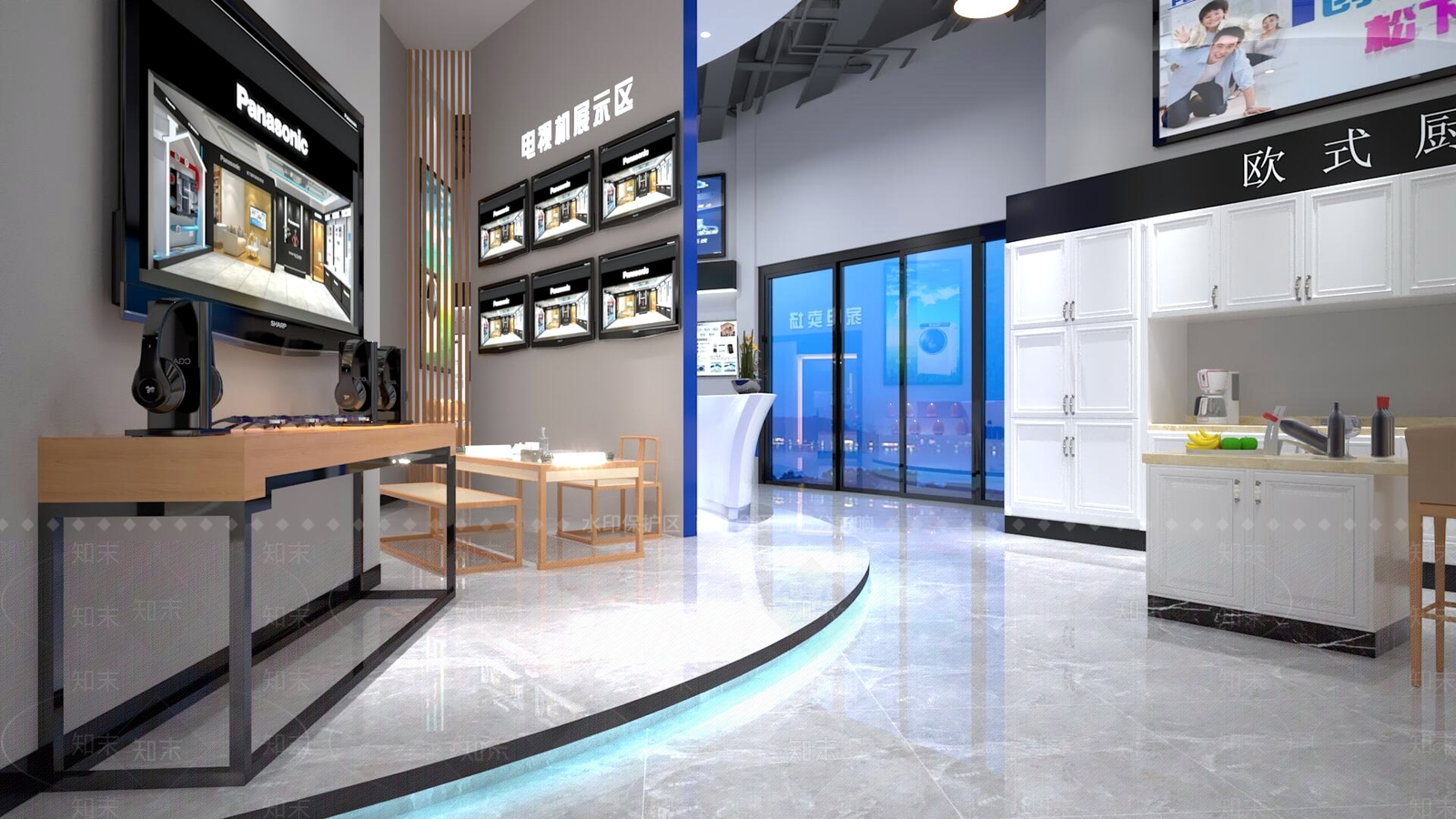 现代家居专卖店3D模型下载【ID:1178167165】