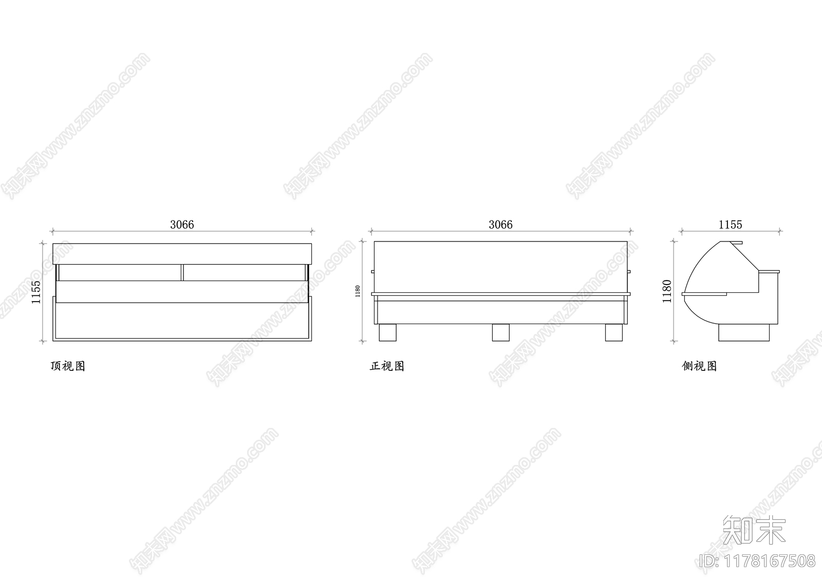 现代综合家具图库cad施工图下载【ID:1178167508】