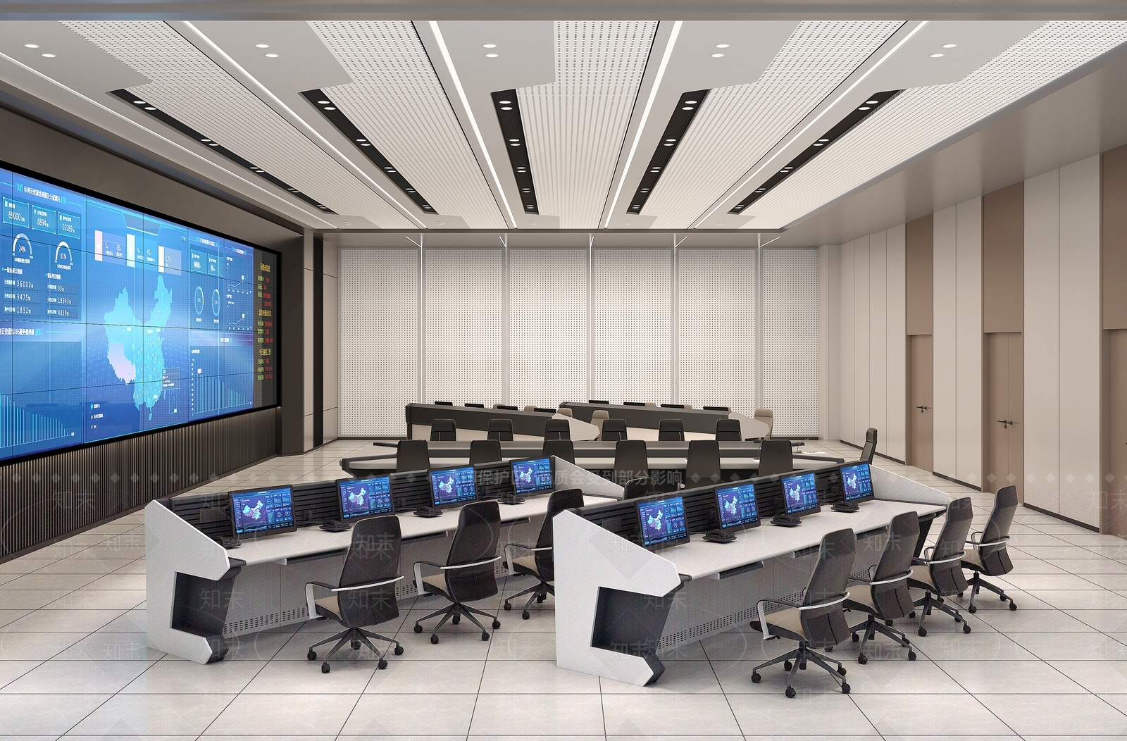 现代指挥中心3D模型下载【ID:1178171643】