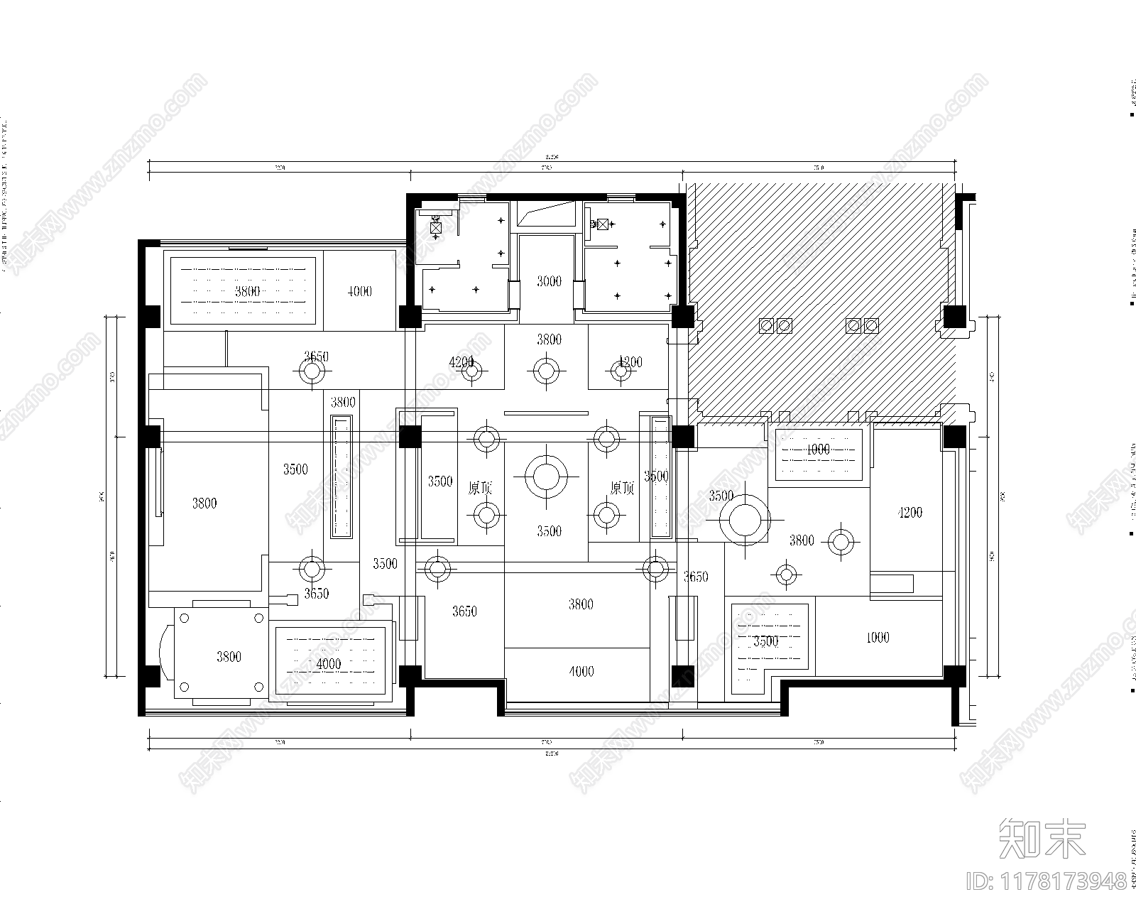 现代商场施工图下载【ID:1178173948】