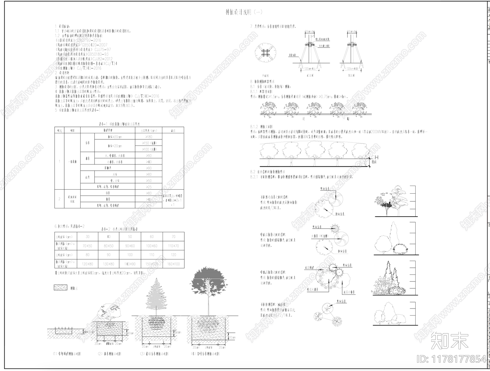 现代商业景观施工图下载【ID:1178177854】