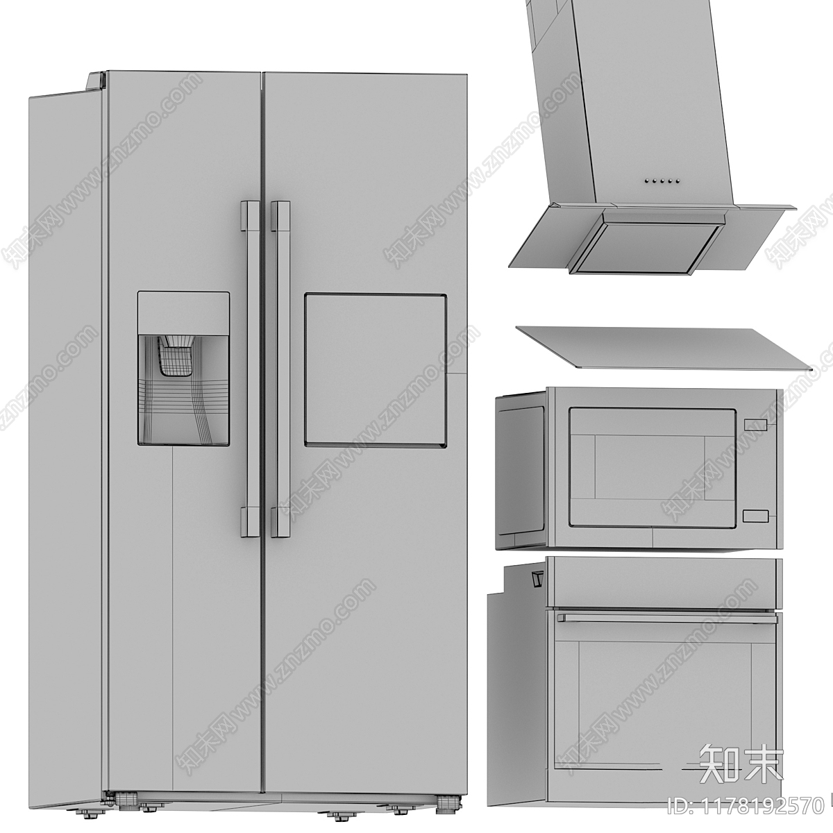 厨具3D模型下载【ID:1178192570】