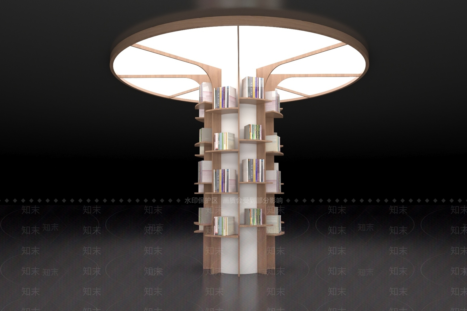 现代柱子3D模型下载【ID:1178197749】