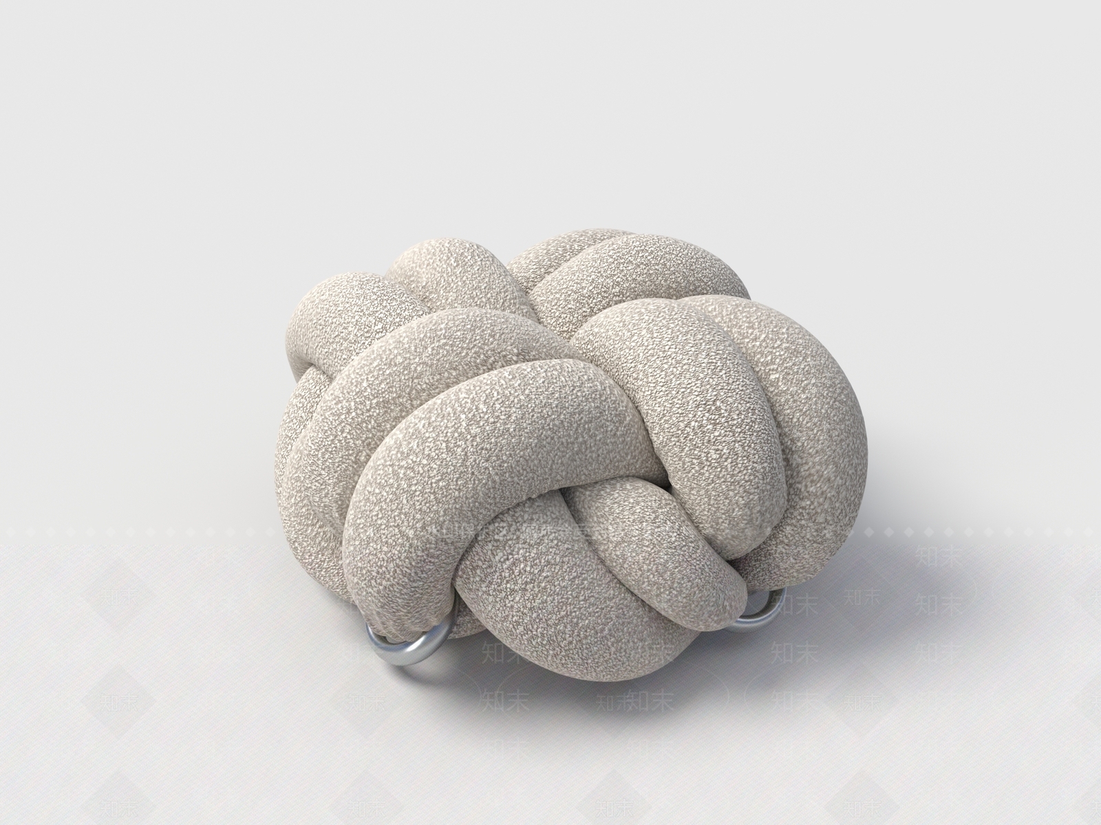 现代沙发凳3D模型下载【ID:1178206981】