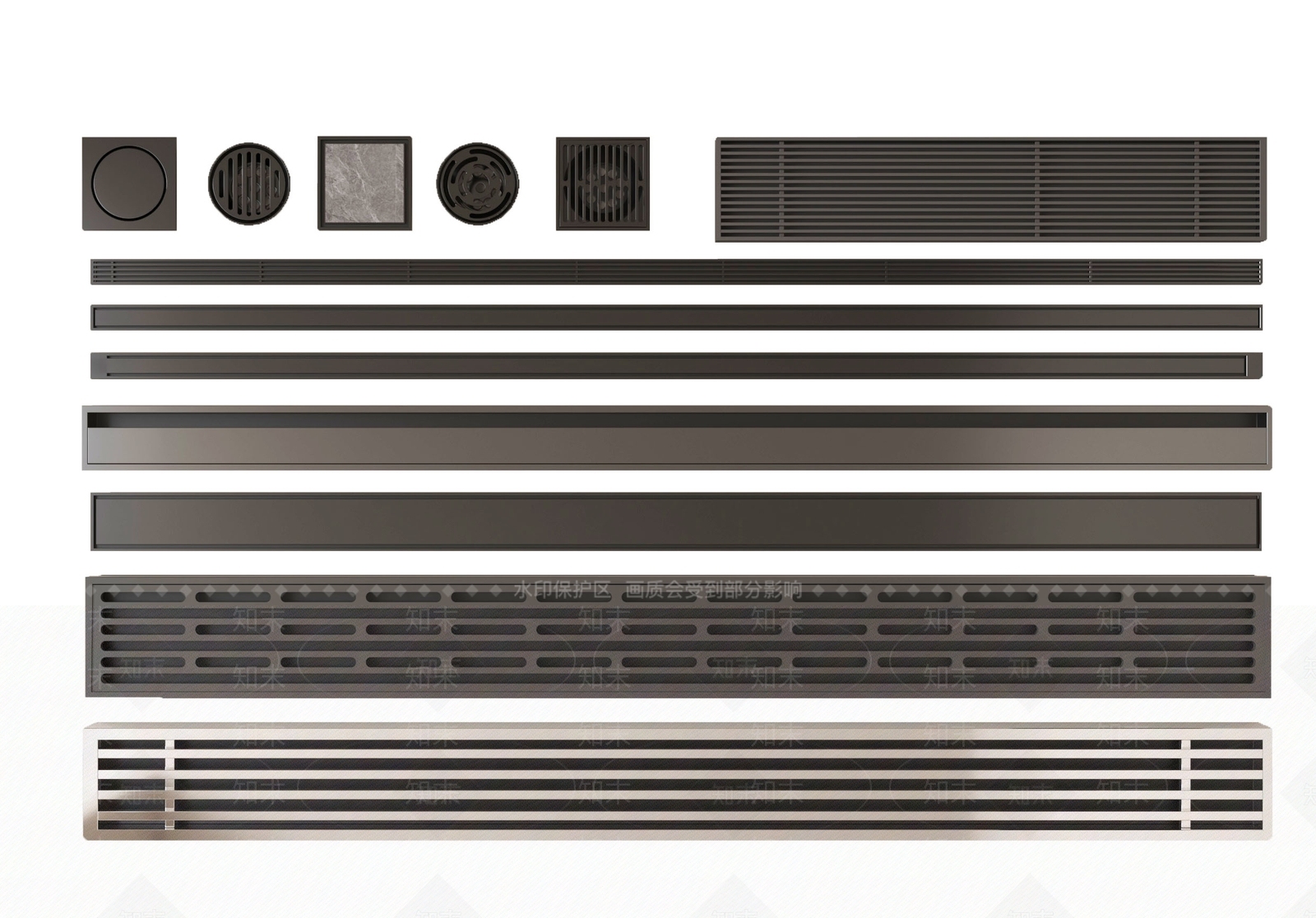 地漏3D模型下载【ID:1178215286】
