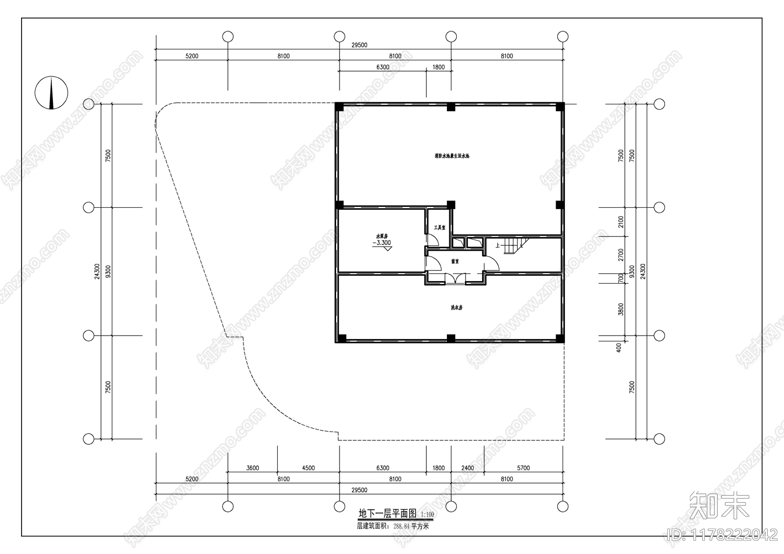 建筑平面图施工图下载【ID:1178222042】