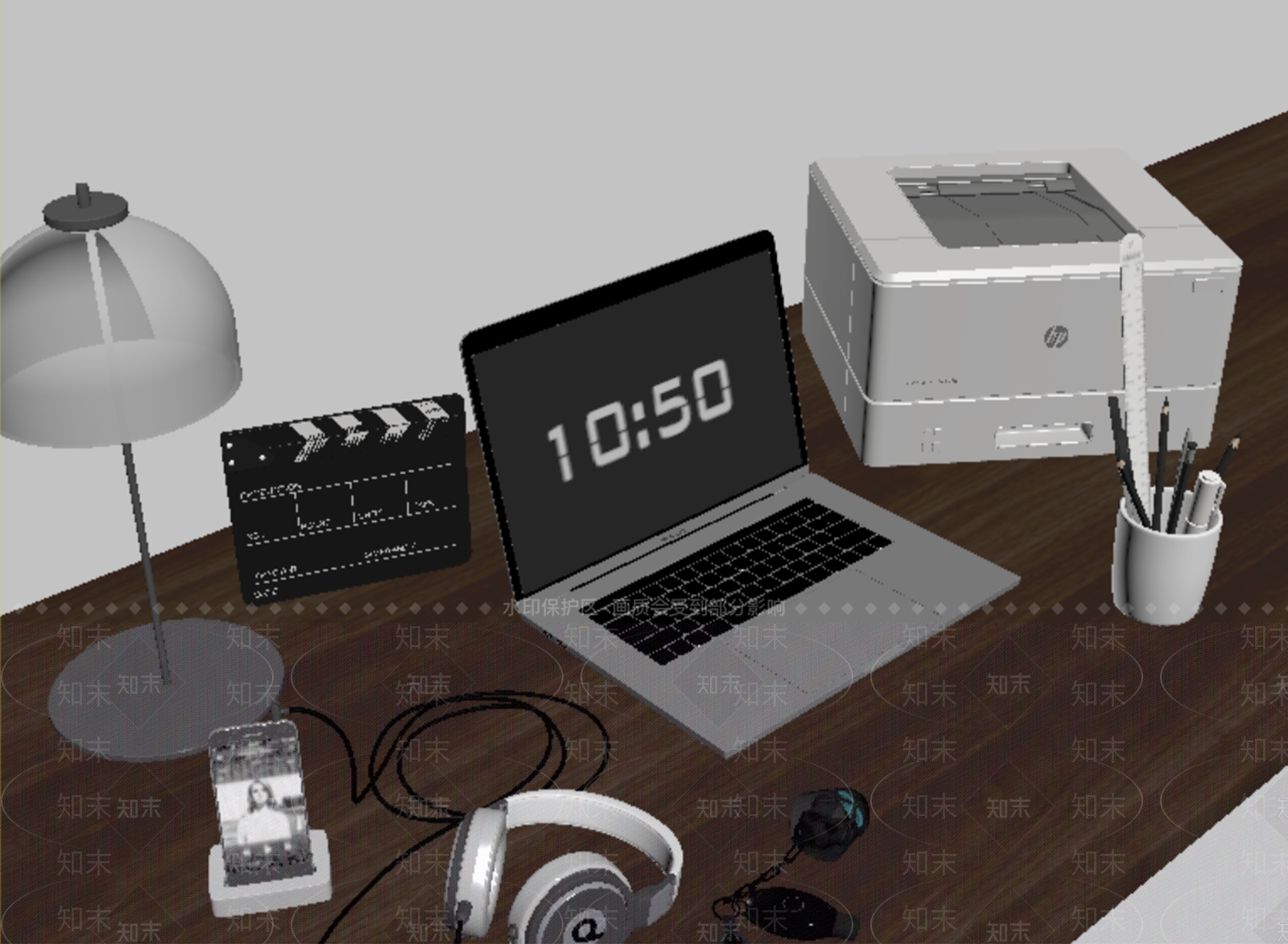 其他办公用品SU模型下载【ID:1178233709】
