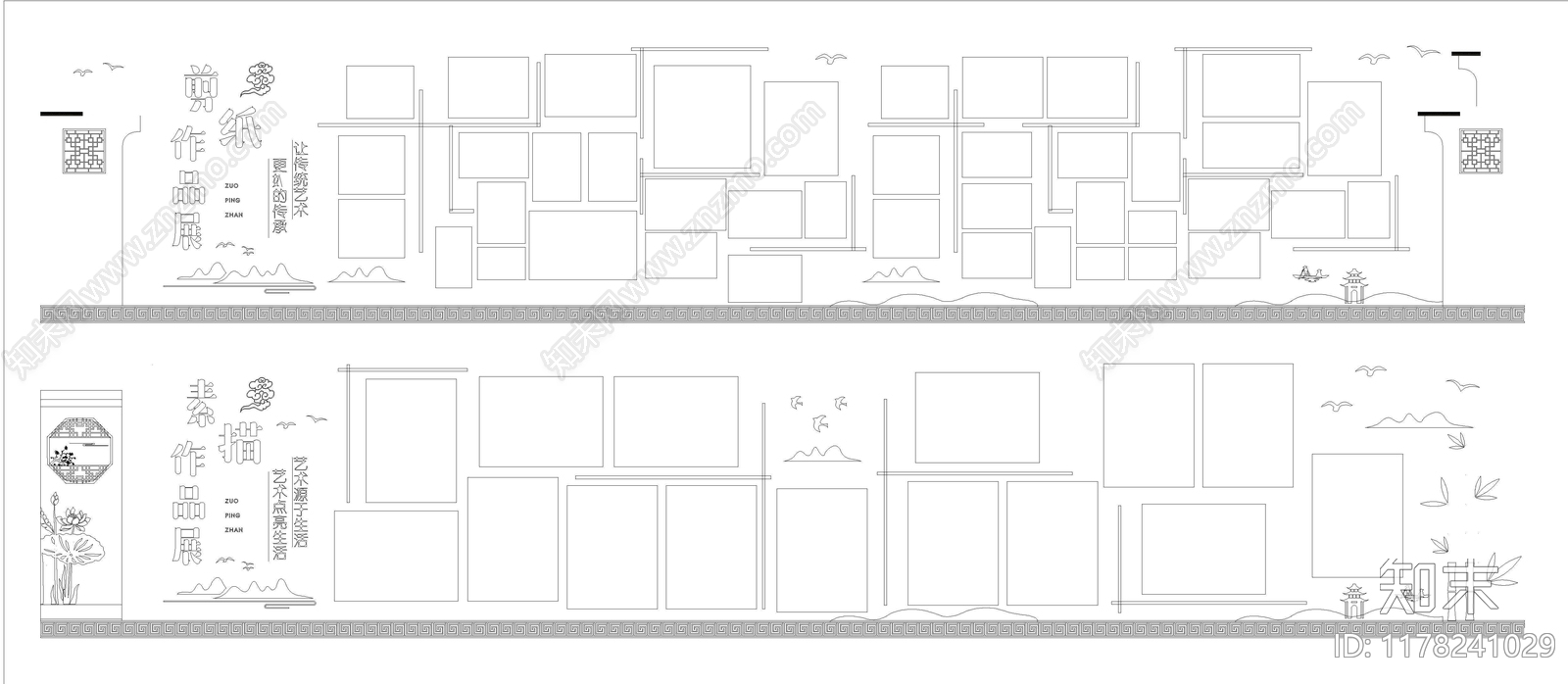 现代画室cad施工图下载【ID:1178241029】