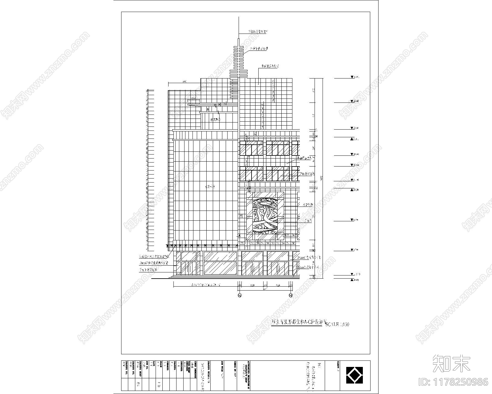 现代其他建筑施工图下载【ID:1178250986】