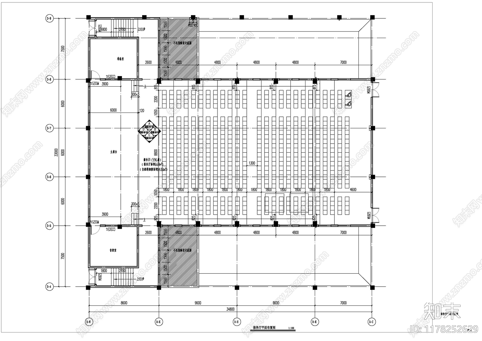 现代学校建筑施工图下载【ID:1178252629】