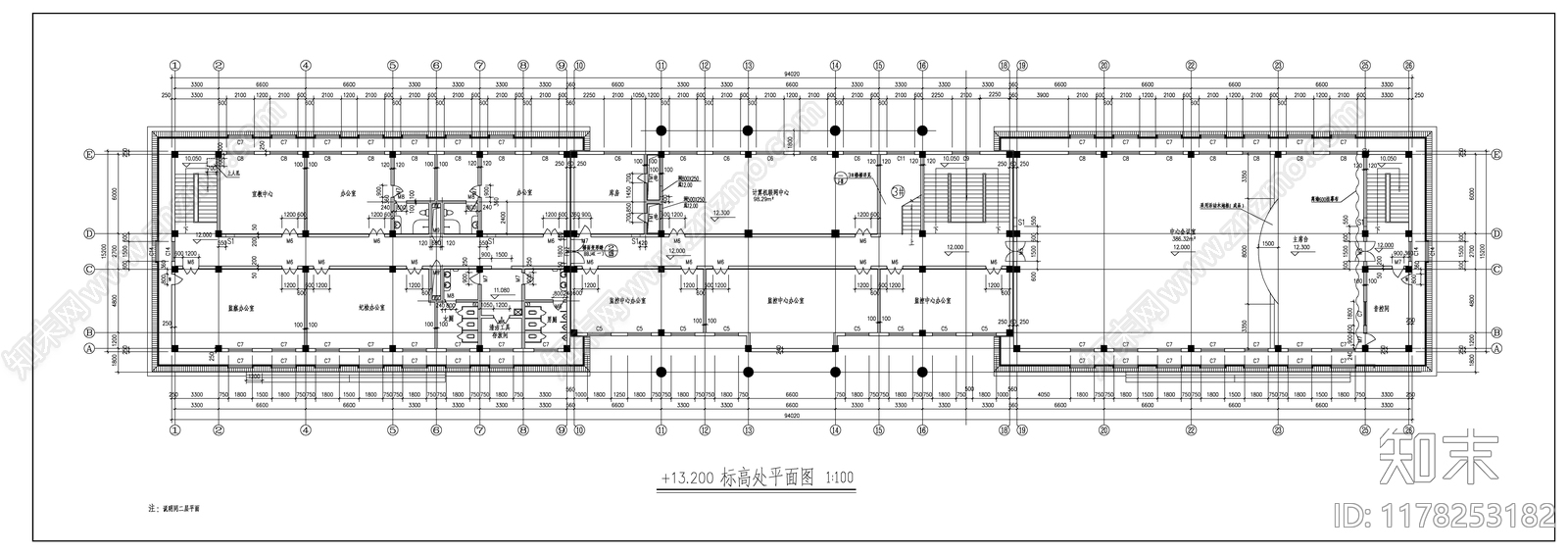 建筑平面图施工图下载【ID:1178253182】