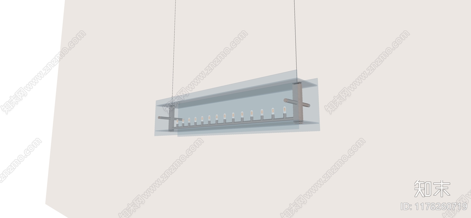 现代吊灯SU模型下载【ID:1178260719】