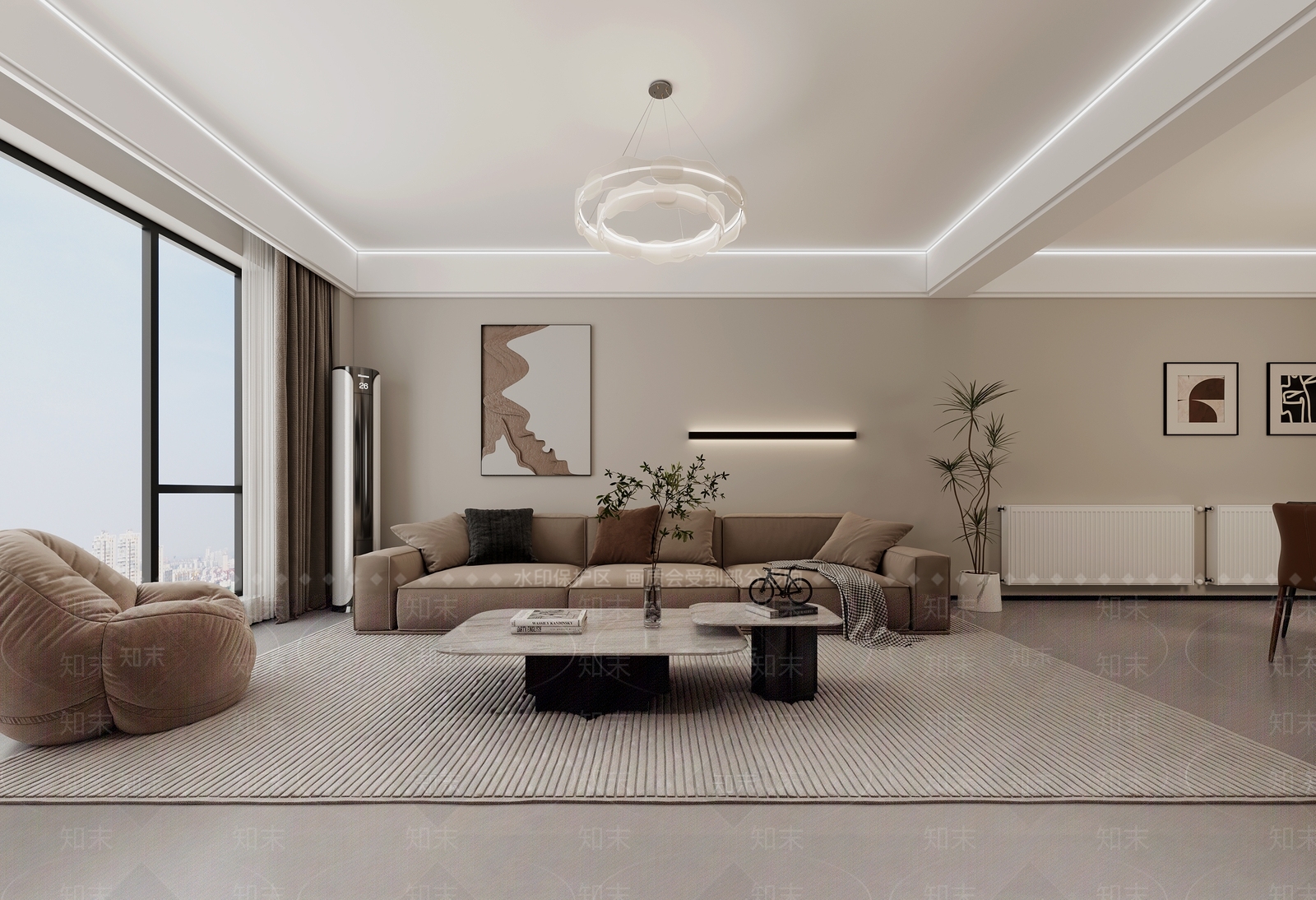 现代家居餐厅3D模型下载【ID:1214848974】