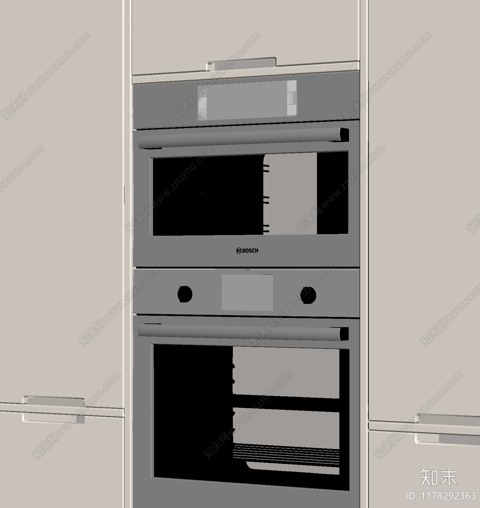 烤箱SU模型下载【ID:1178292363】