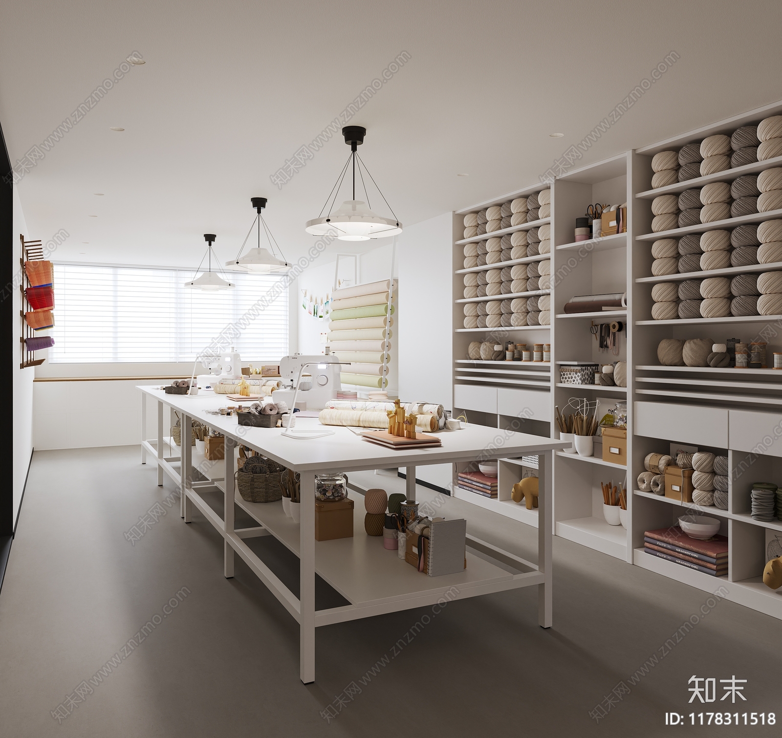 现代服装店3D模型下载【ID:1178311518】