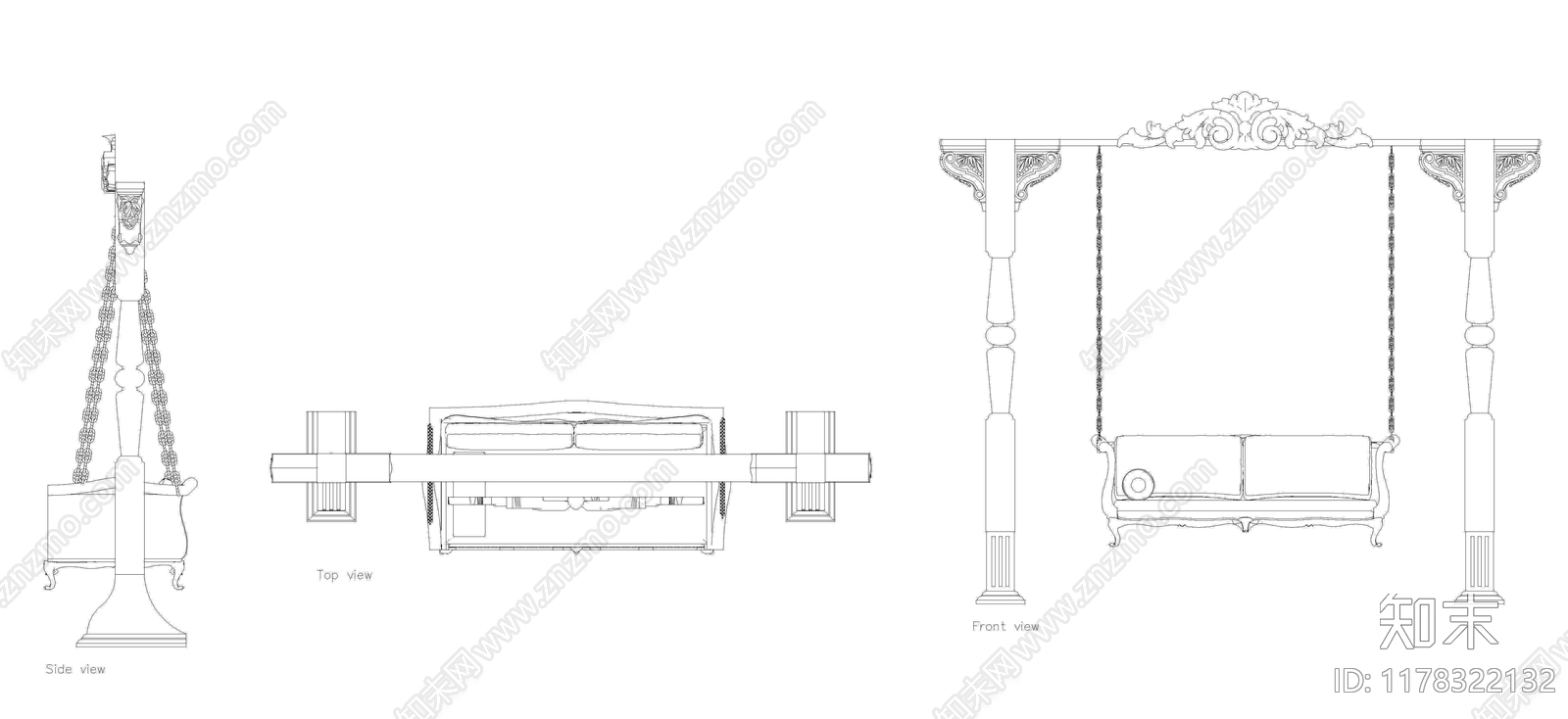 现代欧式儿童器材施工图下载【ID:1178322132】