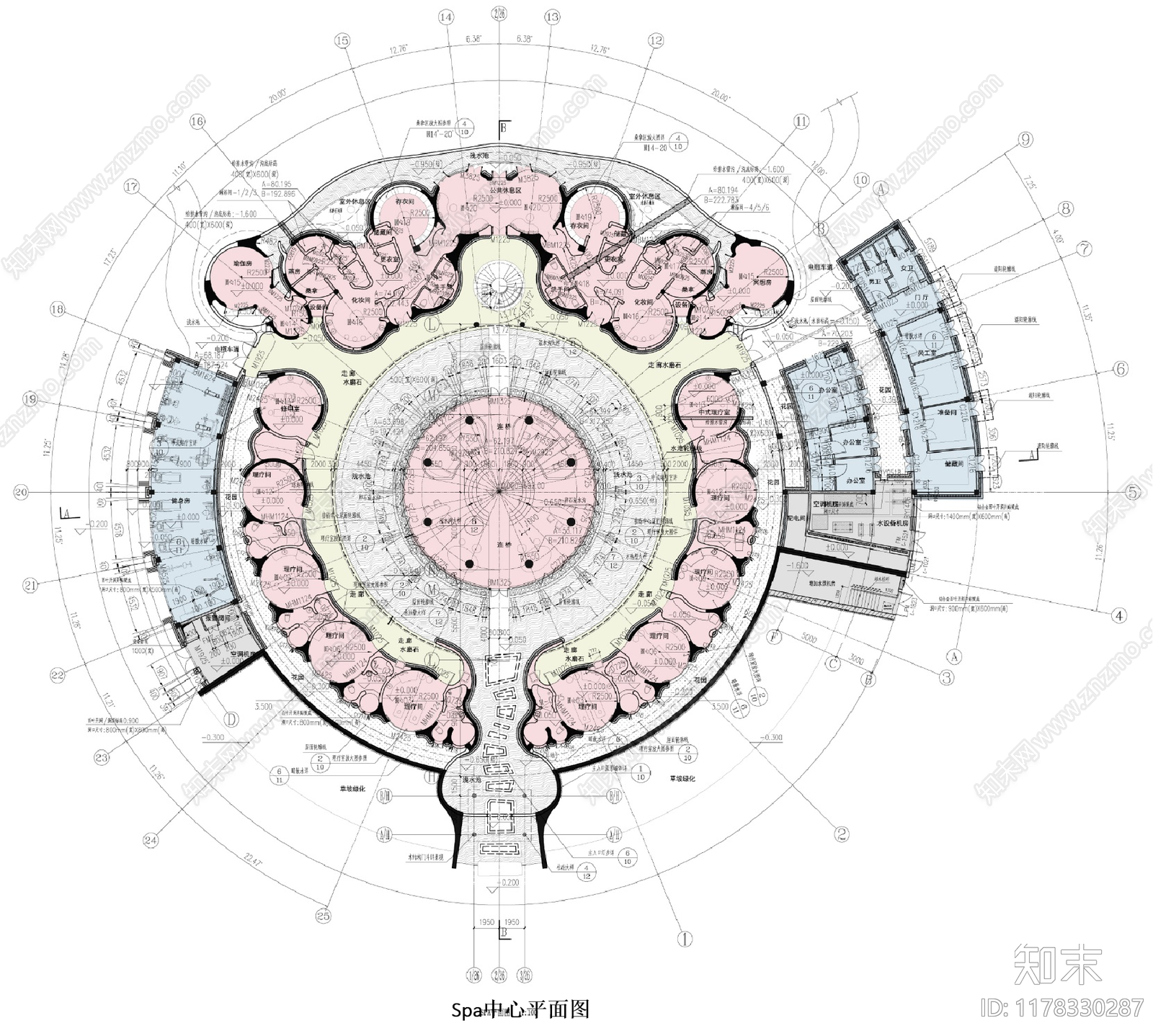 新中式中式酒店建筑下载【ID:1178330287】