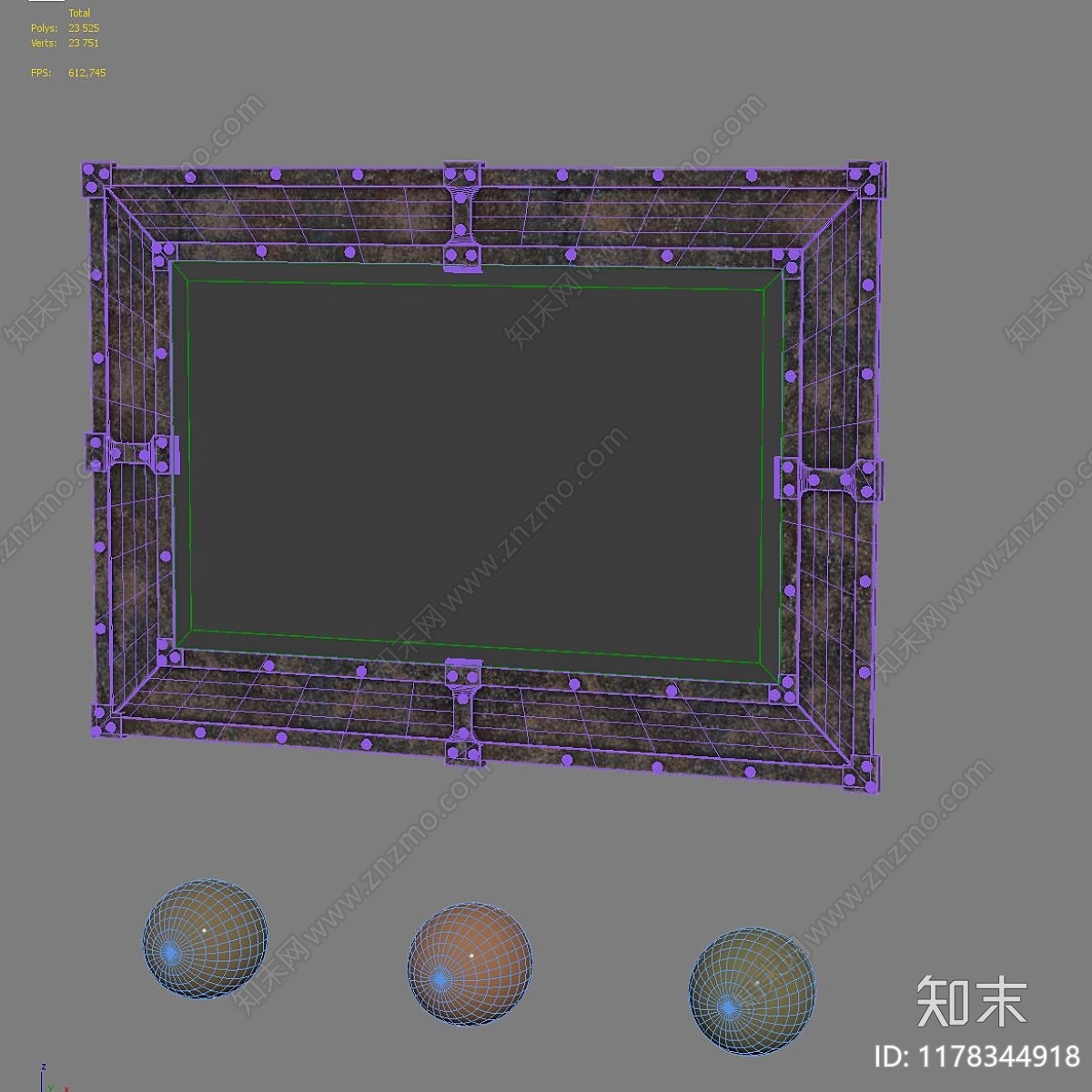 镜子3D模型下载【ID:1178344918】