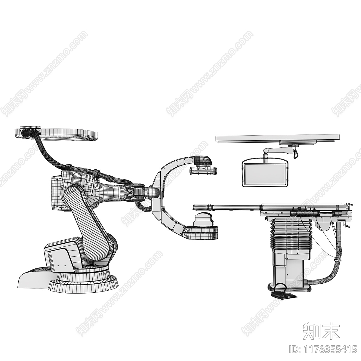 摆件组合3D模型下载【ID:1178355415】