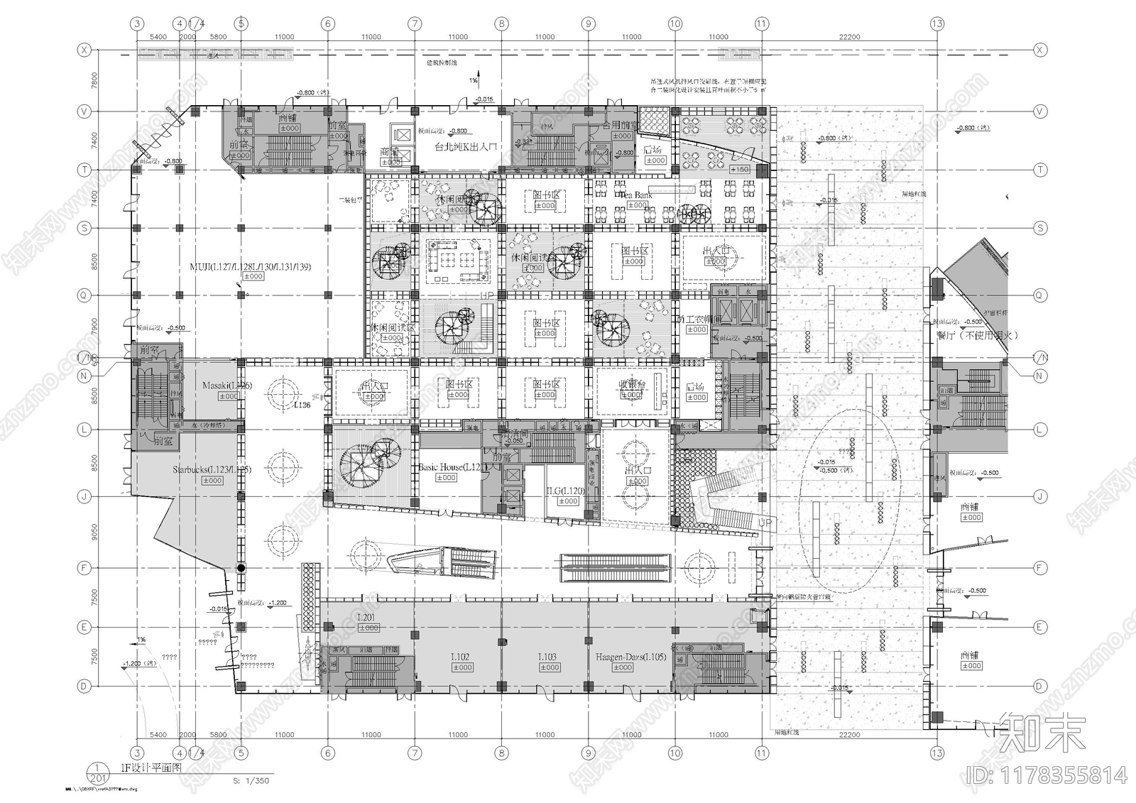 工装平面图施工图下载【ID:1178355814】